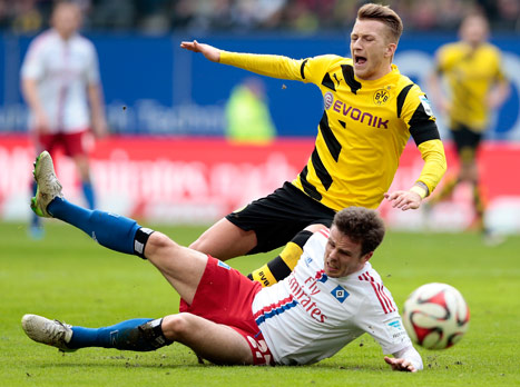 דורטמונד נעצרה (getty)