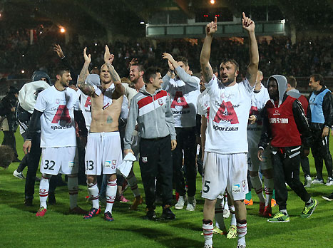 "שמחה גדולה הלילה..." (GETTYIMAGES)