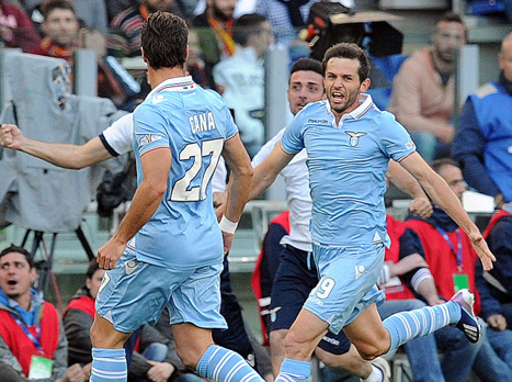 לוליץ'. כבש את שער הניצחון בגמר האחרון של לאציו (Getty)