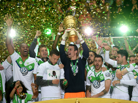 רוקדים עם זאבים. שחקני וולפסבורג (gettyimages)