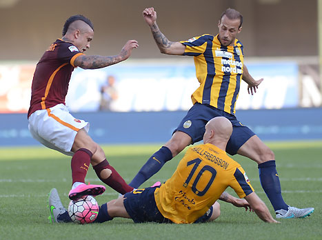 לא כך ציפתה רומא לפתוח את העונה (GETTYIMAGES)