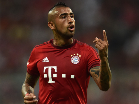 וידאל. ישחק מול חבריו לשעבר (Getty)