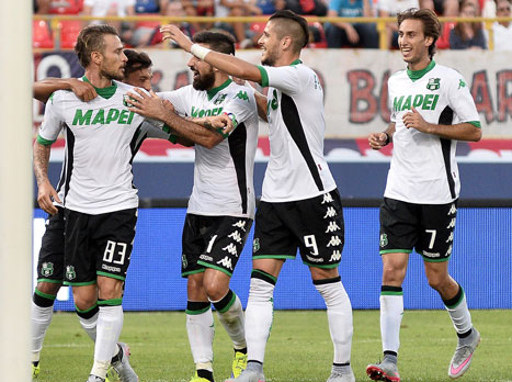 ססואולו בפסגה, לפחות בינתיים (getty)