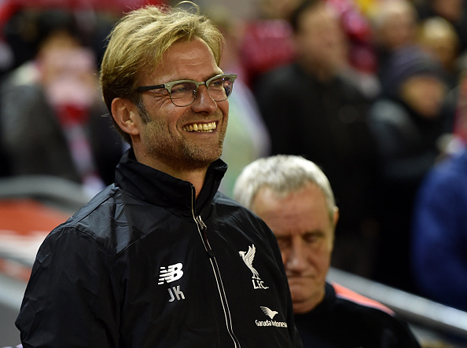 קלופ. חיוך ראשון כמאמן ליברפול (getty)