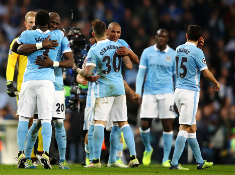 ימשיכו לנצח? שחקני סיטי (Getty)