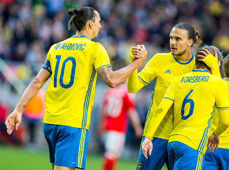 השבדים חוגגים (Getty)