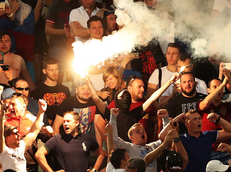 35 פצועים בעימותים עד כה (GETYIMAGES)