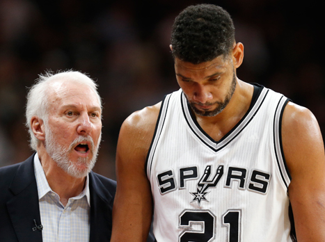 היה להם חיבור מיוחד. פופוביץ' ודאנקן (getty)