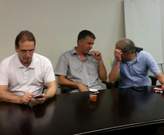 נציגי הפועל ת"אבדיון. איזה עונש תספוג הקבוצה?