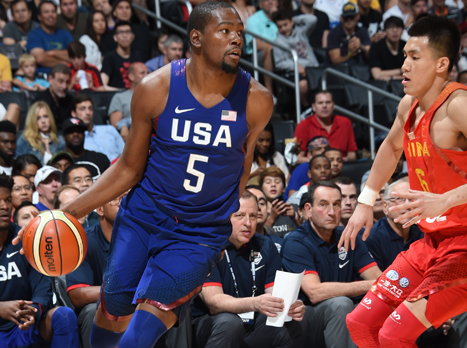 KD. השחקן המוביל בנבחרת (getty)