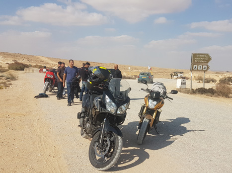 נקודת הכניסה לכביש 10