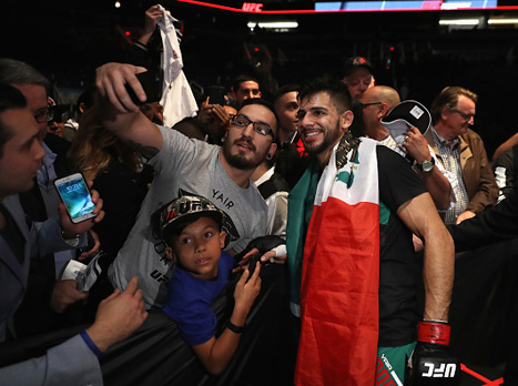 רודריגז בטירוף. ניצחון גדול למקסיקני (getty)