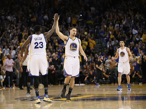 גרין ותומפסון חוגגים הצגה גדולה (getty)