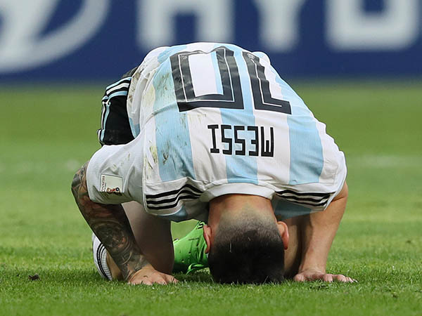 מסי, שני בישולים מול צרפת לא הפסיקו, הפרעוש שוב הולך הביתה ללא תואר עם ארגנטינה (getty)