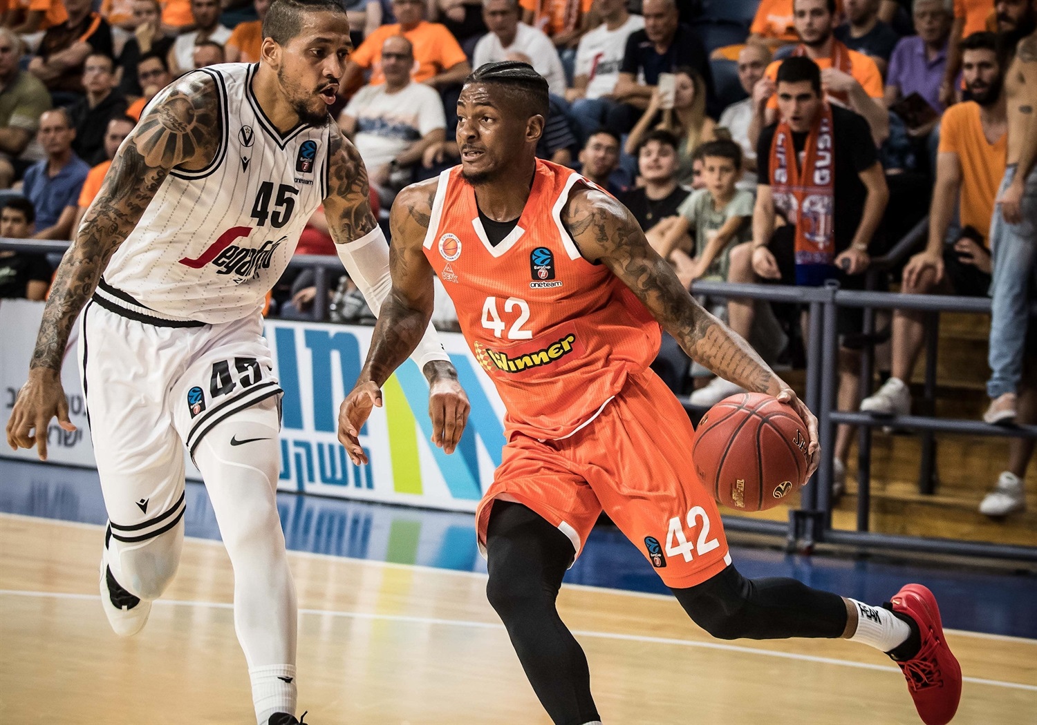 אכזבה קשה לראשל"צ (צילום: EUROCUP)
