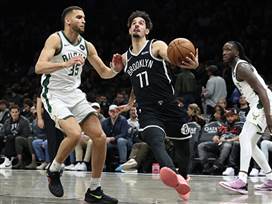 19 נק' ו-5 ריבאונדים לשרף בניצחון ברוקלין