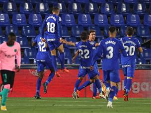 לראשונה מאז 2011, חטאפה מנצחת את ברצלונה (GETTYIMAGES)