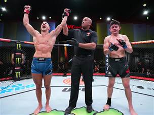 על הבמה הגדולה: ניצחון ראשון לנתן לוי ב-UFC