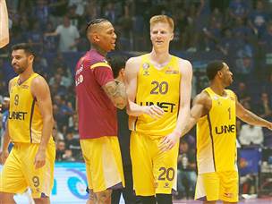 אבל בסופו של דבר, חולון היתה עליונה (צילום: אלן שיבר)