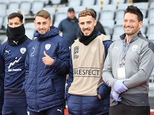 אווירה טובה על ספסל הנבחרת (אודי ציטיאט)