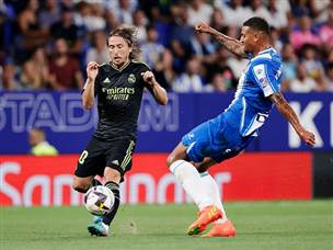 מודריץ'. משחק חלש של ריאל במשך דקות ארוכות (Getty)