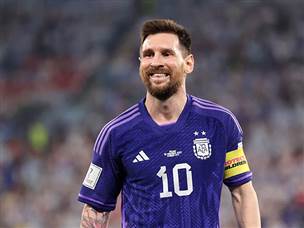 לא הצליח להבקיע, אבל הרבה לחץ ירד. מסי (GETTY)