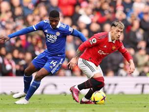 יונייטד השתלטה על המשחק בדקות שלאחר מכן (GETTY)