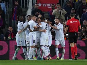 וכשהשלים צמד בפנדל היה ברור שריאל בגמר (Getty)