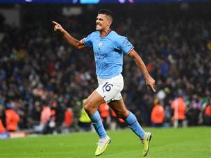 רודרי כבש שער מרהיב בדקה ה-27 (Shaun Botterill/Getty Images)