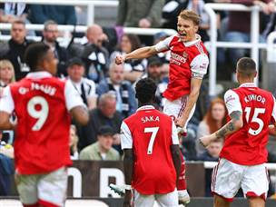 אך בסוף התותחנים חגגו (Getty)