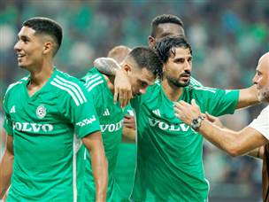 דגו הגיב עם הכניסה של רפאלוב (צילום: אלן שיבר)