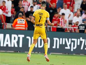 זהבי חגג במחצית השנייה (צילום: אלן שיבר)