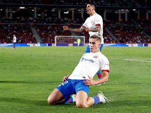 הצליח לחלץ נקודה. לופס (GETTY)