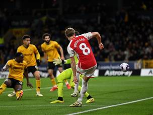 והפקטן אודגור הכפיל בתוספת הזמן (Naomi Baker/Getty Images)