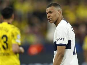 הוא שוב לא היה בשיאו. אמבפה (GETTY)