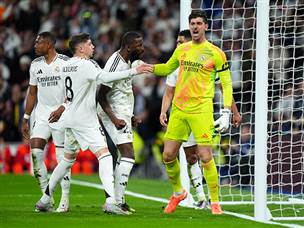 וקורטואה היה במקום כדי לתת תקווה לריאל (GETTY)