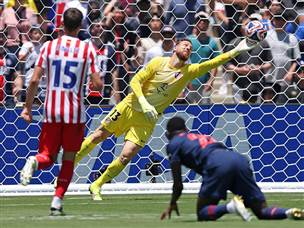 אובלק לא הצליח להושיע את אתלטיקו (Getty)