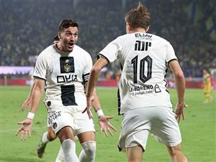 ניצחון היסטורי בבלומפילד (צילום: אלן שיבר)