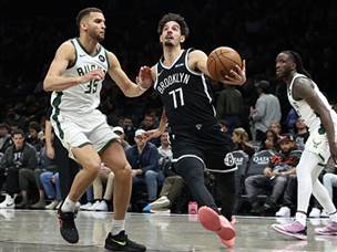 19 נק' ו-5 ריבאונדים לשרף בניצחון ברוקלין