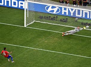 ה-רגע של המשחק. חארה מחמיץ (getyimages)