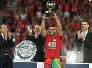 מיגל ויטור הוכתר לשחקן העונה (צילום: אלן שיבר)