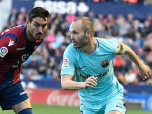 הפסד אחרון לאינייסטה בברצלונה? (GETTY)