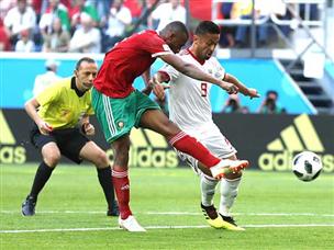 המשחק נפתח עם התקפות מהירות ומסוכנות של מרוקו (getty)