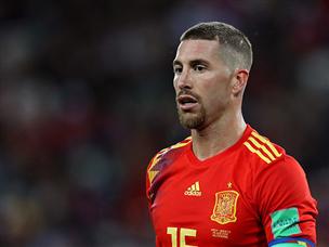 הבעיות של ספרד מתחילות בהגנה. ראמוס (getty)