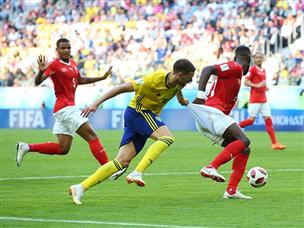 ברג מול דז'ורו, גם ההתקפה של שבדיה עבדה שעות נוספות (GETTY)