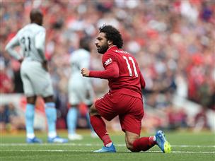 גם סלאח הגיע לעונה החדשה בכושר (getty)