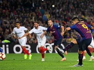 סוארס קיבל הזדמנות לכבוש בפנדל (getty)