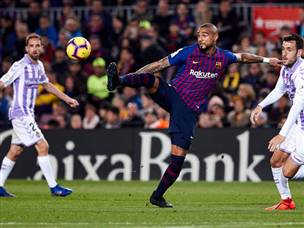 דקות ראשונות בליגה והחמצה אחת גדולה. קווין פרינס (PAU BARRENA, Getty)