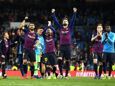 ברצלונה שוב תחגוג בברנבאו? (GETTYIMAGES)