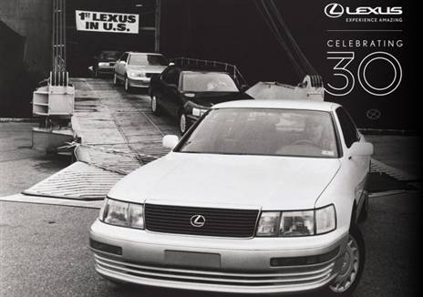 לקסוס LS. האירופים לא הבינו, האמריקנים אהבו מאוד